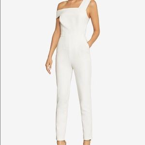 BCBGMAXAZRIA Haida One-Shoulder Jumpsuit